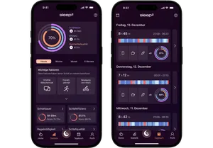 Mockup Sleep2 App für besseren Schlaf